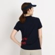 アダバット(レディース)(adabat(Ladies))のロゴデザイン 半袖ポロシャツ22
