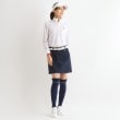 アダバット(レディース)(adabat(Ladies))のドットストライプデザイン ハーフジップ長袖プルオーバー7