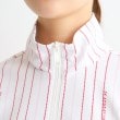 アダバット(レディース)(adabat(Ladies))のドットストライプデザイン ハーフジップ長袖プルオーバー16