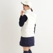 アダバット(レディース)(adabat(Ladies))のフード収納可能 ダウンベスト1