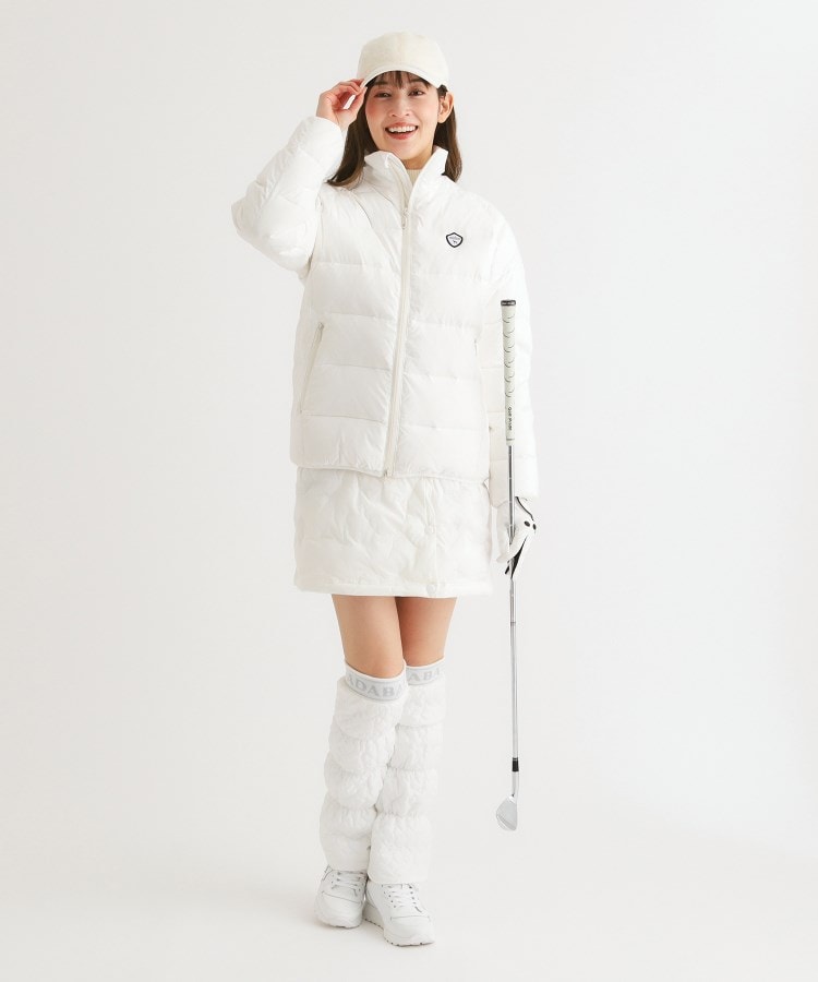 アダバット(レディース)(adabat(Ladies))のラグランスリーブ ダウンブルゾン3