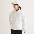 アダバット(レディース)(adabat(Ladies))の袖取り外し 2WAY中綿アウター ホワイト(001)