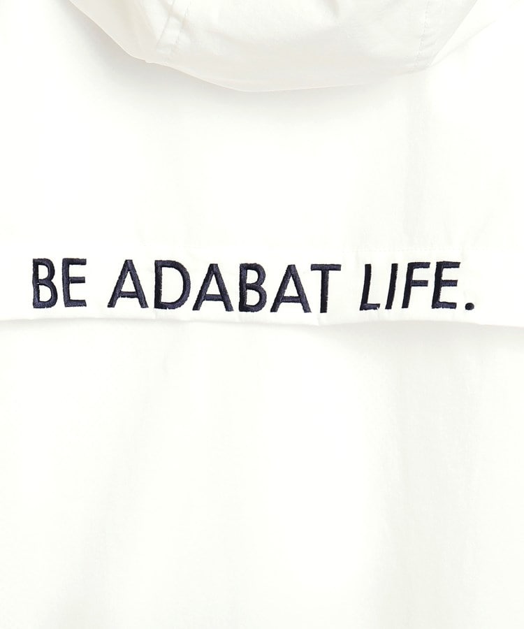 アダバット(レディース)(adabat(Ladies))の【撥水加工／UVカット】袖取り外し可能 フードつきライトアウター6