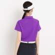 アダバット(レディース)(adabat(Ladies))の【UVカット／吸水速乾】ラインストーンロゴデザイン 半袖ポロシャツ11