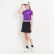 アダバット(レディース)(adabat(Ladies))の【UVカット／吸水速乾】ラインストーンロゴデザイン 半袖ポロシャツ12