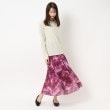 ルコリ(le colis)の柄チュールギャザースカート12