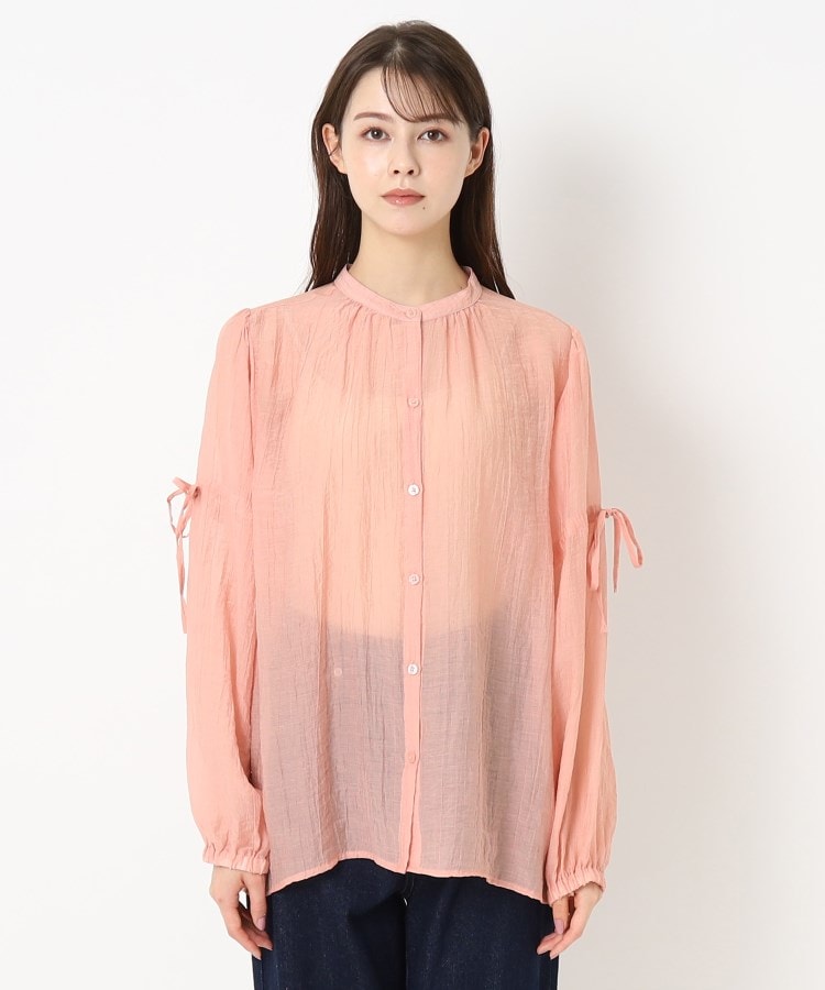 ルコリ(le colis)のドロストスリーブシャツ1