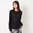 ルコリ(le colis)の【洗える】メローシアープルオーバー ブラック(019)