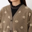 ルコリ(le colis)の【洗える】ボアドット Vネックカーディガン4
