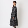 ルコリ(le colis)の起毛チェックラグランワンピース2