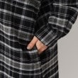 ルコリ(le colis)の起毛チェックラグランワンピース6