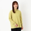 ルコリ(le colis)の【洗える】ヒートスラブスモッキングプルオーバー イエロー(032)