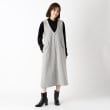 ルコリ(le colis)のウールタッチVネックワンピ20