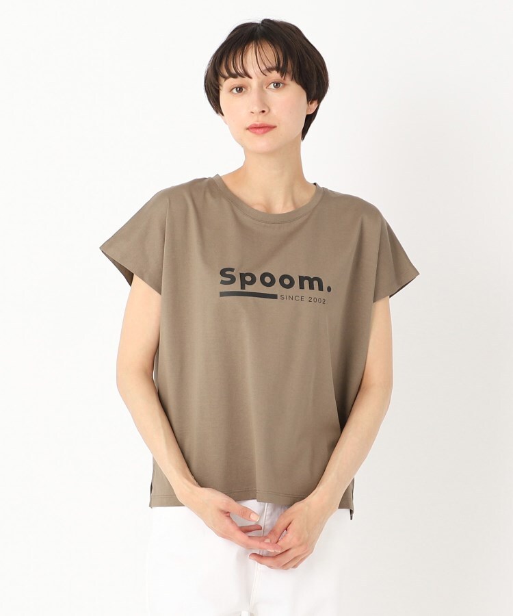 スプーム(Spoom)のメンジャージーTシャツ ブラウン(029)