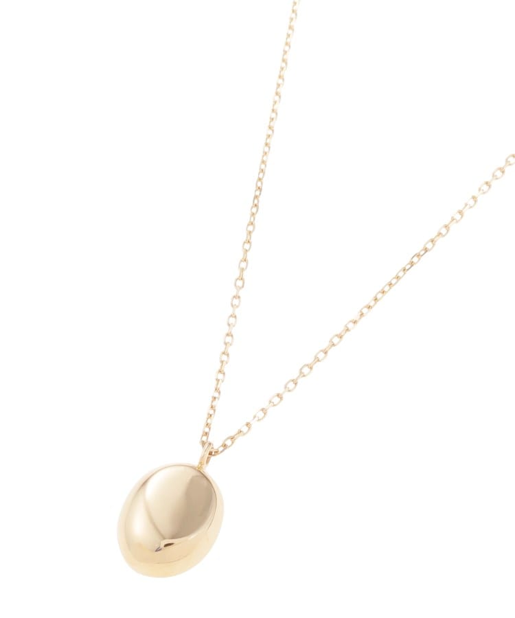 【60％OFF】 K10オーバルシェイプ ネックレス 大（ネックレス） | COCOSHNIK アクセサリー