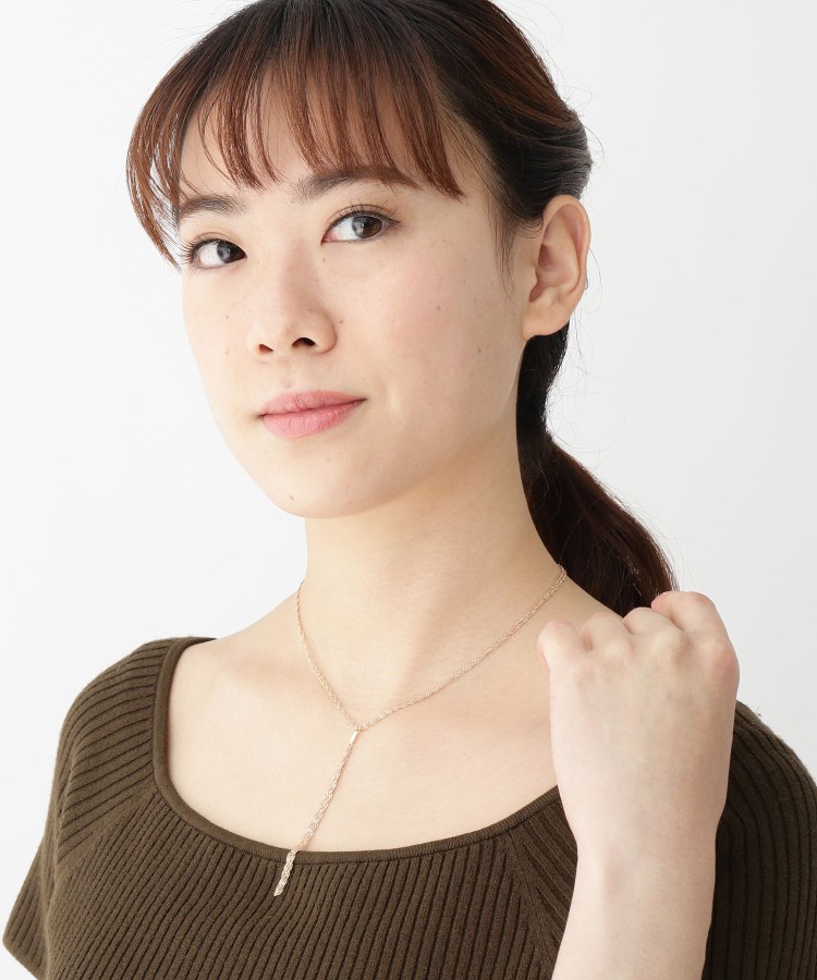 スクリューチェーンタッセル ネックレス