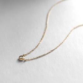 ココシュニック(COCOSHNIK)のダイヤモンド　ドーナツミラーカット　ネックレス小 ネックレス
