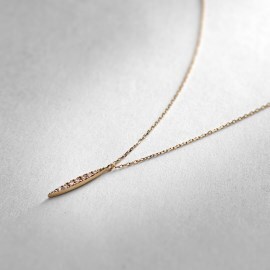 ココシュニック(COCOSHNIK)のダイヤモンド　マーキースネックレス ネックレス