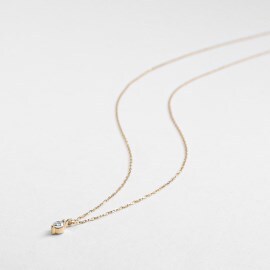 ココシュニック(COCOSHNIK)のダイヤモンド　伏せ込み　ネックレス ネックレス