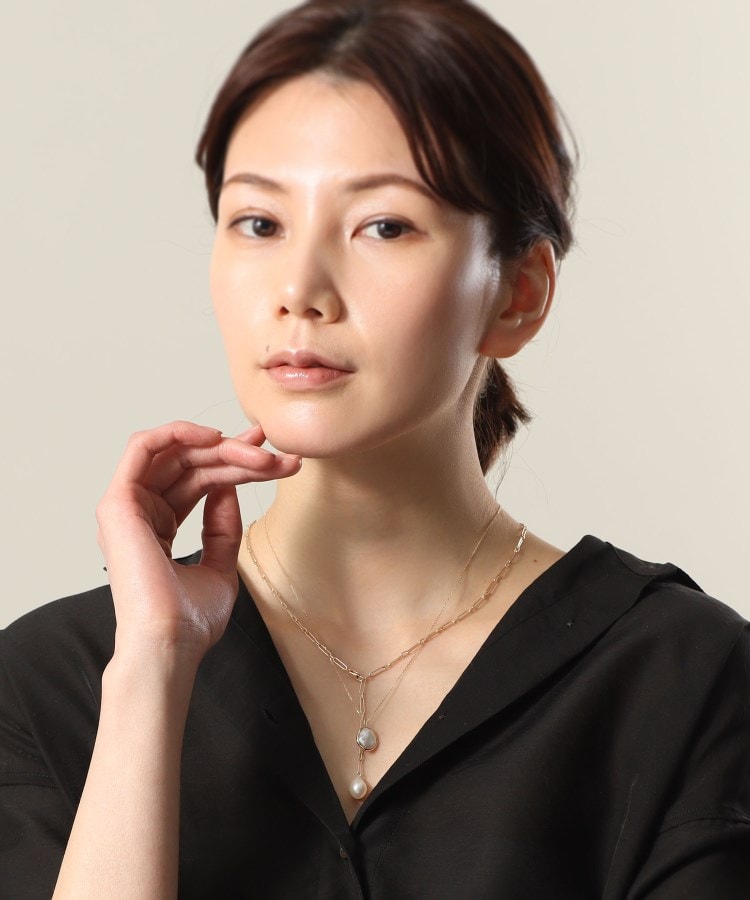 K10パール PCロング2WAY ネックレス(ネックレス) | COCOSHNIK K10パール PCロング2WAY ネックレス(ネックレス) | COCOSHNIK