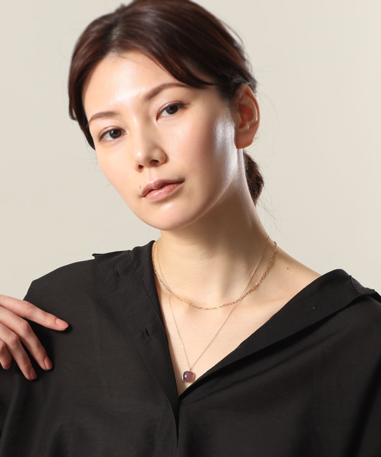 K18グリームカットアズキ ネックレスL(ネックレス K18グリームカットアズキ ネックレスL(ネックレス