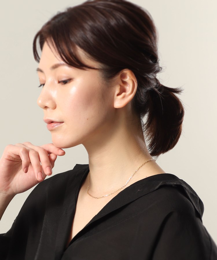K10グリームカットアズキ ネックレスL（ネックレス