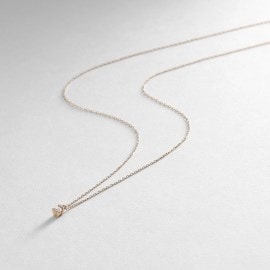 ココシュニック(COCOSHNIK)のダイヤモンド　挟み込みネックレス ネックレス