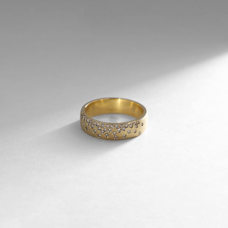 ココシュニック ダイヤモンド 18k 指輪-