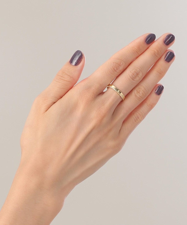 楽天市場】【Laurence Ring】 K10/K18/Pt900 プリンセスカット