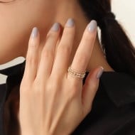 K10ハニーカットビーズ スリットリング（リング） | COCOSHNIK