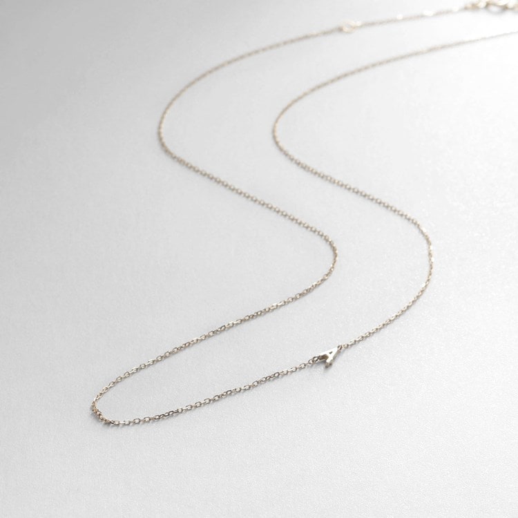WEB限定】K10イニシャルA ネックレス(ネックレス WEB限定】K10イニシャルA ネックレス(ネックレス