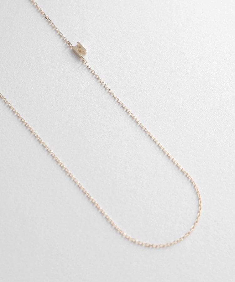 WEB限定】K10イニシャルN ネックレス(ネックレス WEB限定】K10イニシャルN ネックレス(ネックレス