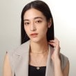 ココシュニック(COCOSHNIK)のK10オーバルひねりチェーン ネックレス6