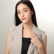 ココシュニック(COCOSHNIK)のK10オーバルひねりチェーン ネックレス10