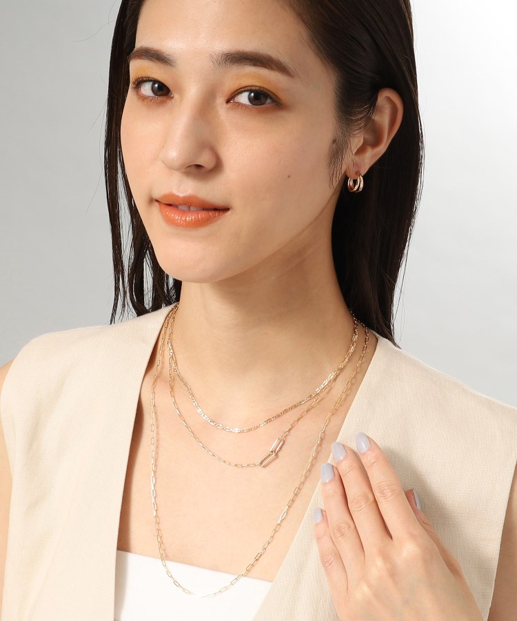 K10ケーブルチェーン ネックレス(60cm)(ネックレス K10ケーブルチェーン ネックレス(60cm)(ネックレス