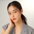 ココシュニック(COCOSHNIK)のK10平打ちフープ ワンタッチピアス6