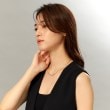 ココシュニック(COCOSHNIK)のK18中空フラットアズキチェーンネックレス（43cm）11