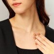 ココシュニック(COCOSHNIK)のK18ダイヤモンド 6本爪 ネックレス9