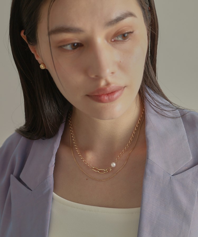 K10キヘイチェーン ネックレス(ネックレス) | COCOSHNIK K10キヘイチェーン ネックレス(ネックレス) | COCOSHNIK