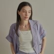 ココシュニック(COCOSHNIK)のK18フレスコフラットチェーン ネックレス太8