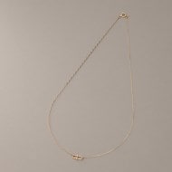 K10ダイヤモンド PCモチーフセパレート ネックレス（ネックレス