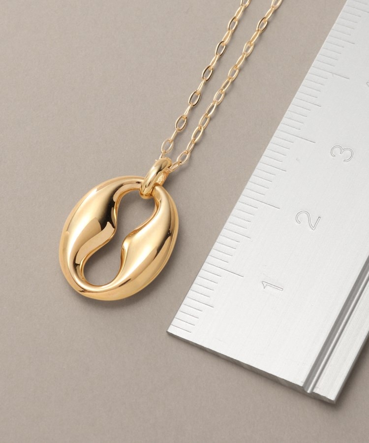 ココシュニック(COCOSHNIK)のK10中空マリンモチーフ ネックレス3