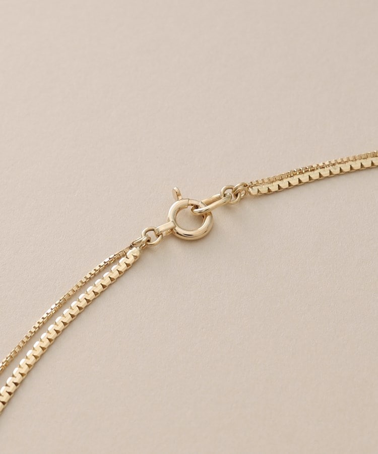 K10ベネフラット×ベネレイヤード ネックレス(ネックレス K10ベネフラット×ベネレイヤード ネックレス(ネックレス