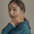 ココシュニック(COCOSHNIK)のK18ダイヤモンド ロングカットアズキチェーン リング6
