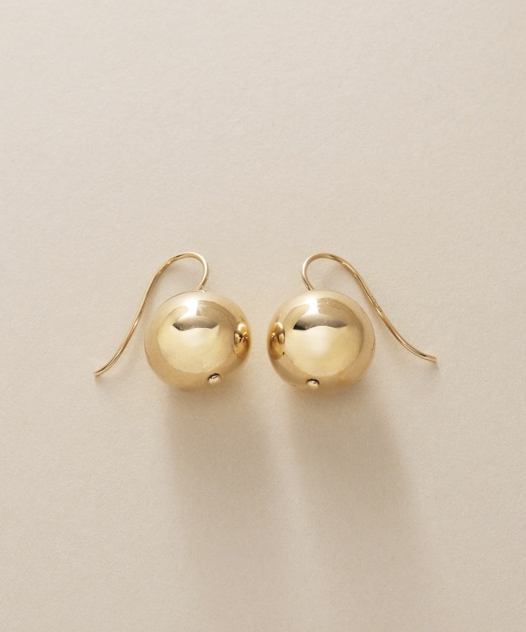 K10中空プランプシェイプ フックピアス(ピアス) | COCOSHNIK K10中空プランプシェイプ フックピアス(ピアス) | COCOSHNIK