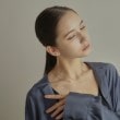 ココシュニック(COCOSHNIK)のK10丸線バー フリンジピアス7