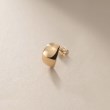 ココシュニック(COCOSHNIK)のK10月甲 スタッドピアス2