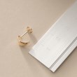 ココシュニック(COCOSHNIK)のK10月甲 スタッドピアス4