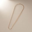 ココシュニック(COCOSHNIK)のK10クォーツ キヘイセパレート ネックレス4