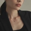 ココシュニック(COCOSHNIK)のプラチナ ダイヤモンド 馬蹄 ネックレス大10